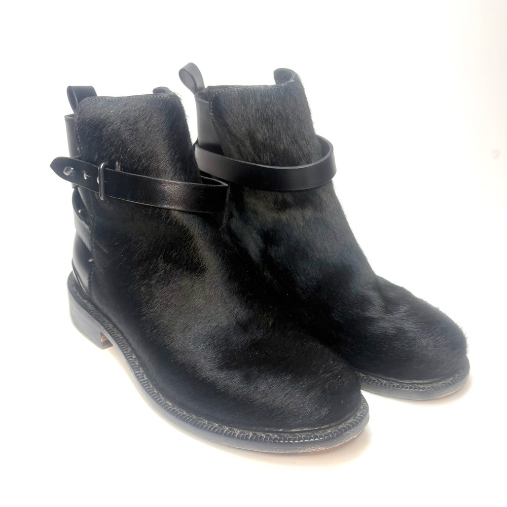 Rag & Bone Black Pony Hair Chelsea Boots | 37 - Picture 10 of 10
